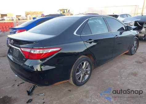 2016 Toyota Camry Se z USA, uszkodzony, nr VIN 4T1BF1FK9GU133277